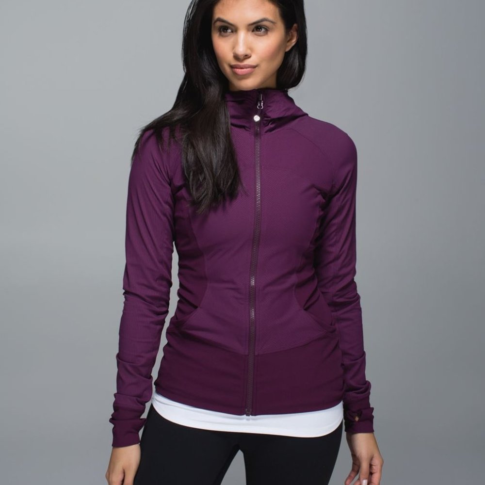 Lululemon In Flux Reversible Jacket Plum Purple 4